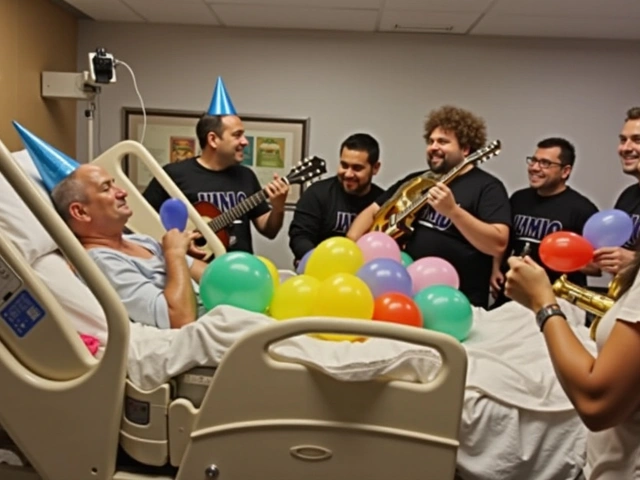 Mingau Celebra 57 Anos no Hospital com Visita dos Integrantes do Ultraje a Rigor