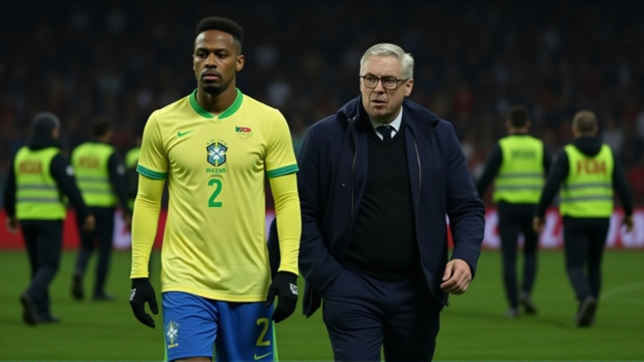 Éder Militão sofre lesão no adutor e deve ficar fora por duas semanas; Real Madrid tem déficit defensivo